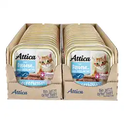 Netto Marken-Discount Attica Katzennahrung Pastete mit MSC Seelachs 100 g, 32er Pack Angebot