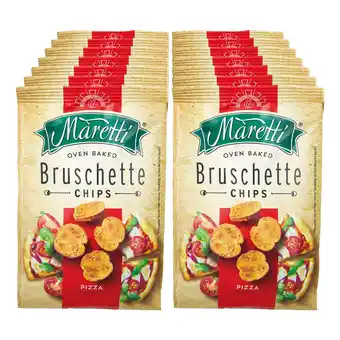 Netto Marken-Discount Maretti Bruschette Chips Pizza 150 g, 14er Pack Angebot