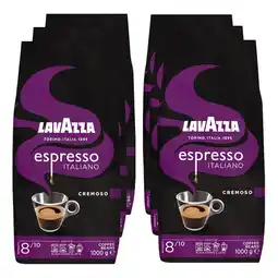 Netto Marken-Discount Lavazza Espresso Italiano Cremoso 1 kg, 6er Pack Angebot