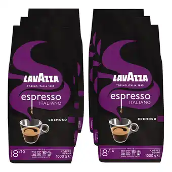 Netto Marken-Discount Lavazza Espresso Italiano Cremoso 1 kg, 6er Pack Angebot