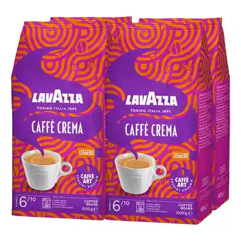 Netto Marken-Discount Lavazza, ganze Kaffeebohnen Spezial Edition Leggero 1 kg, 4er Pack Angebot