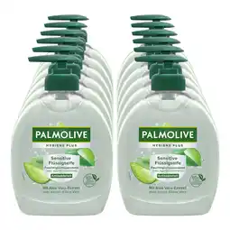 Netto Marken-Discount Palmolive Flüssigseife Hygiene Plus Sensitive Antibakteriell 300 ml, 12er Pack Angebot