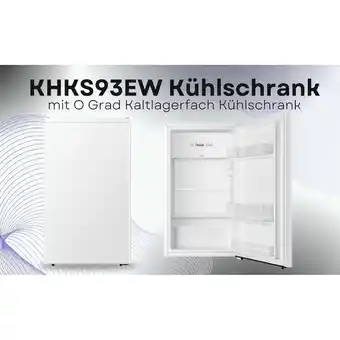 Netto Marken-Discount PKM KHKS93EW Kühlschrank weiß 94L Freistehend mit Kaltlagerfach 84 cm Angebot