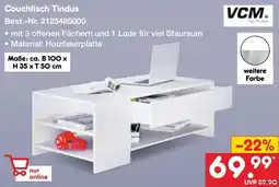 Netto Marken-Discount VCM Couchtisch Tindus Angebot