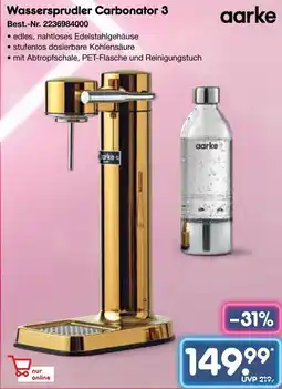 Netto Marken-Discount aarke Wassersprudler Carbonator 3 Angebot