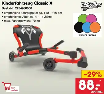 Netto Marken-Discount EzyRoller Kinderfahrzeug Classic X Angebot