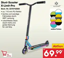 Netto Marken-Discount KESSER Stunt-Scooter X-Limit-Pro Angebot