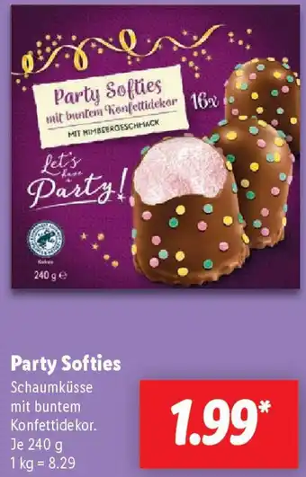 Lidl Party Softies Angebot