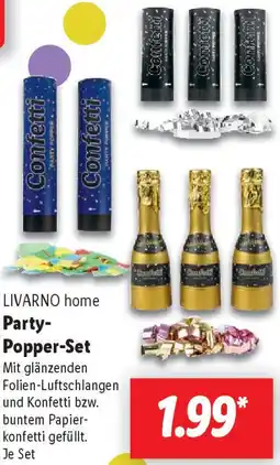 Lidl LIVARNO home Party Popper-Set Angebot