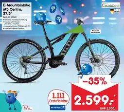 Netto Marken-Discount SACHSENRAD E-Mountainbike M5 Centro, 27,5" Angebot