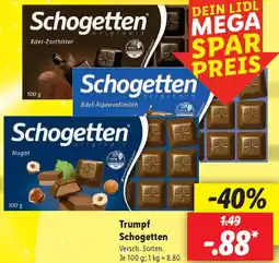 Lidl Trumpf Schogetten Angebot