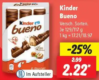 Lidl Kinder Bueno Angebot