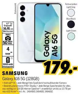 MEDIMAX SAMSUNG Galaxy A16 5G (128GB) Angebot