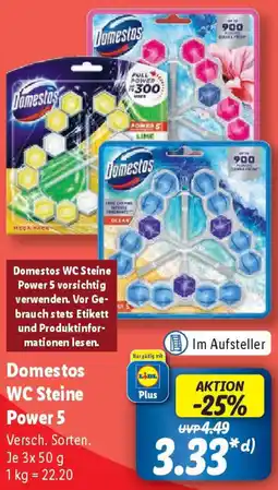 Lidl Domestos WC Steine Power 5 Angebot