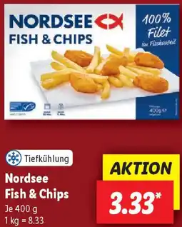 Lidl Nordsee Fish & Chips Angebot