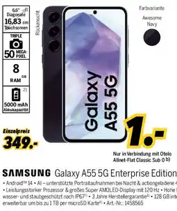 MEDIMAX SAMSUNG Galaxy A55 5G Enterprise Edition (128GB) Angebot