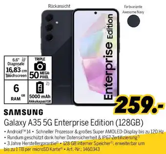 MEDIMAX SAMSUNG Galaxy A35 5G Enterprise Edition (128GB) Angebot