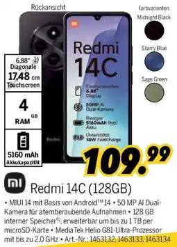 MEDIMAX Redmi 14C (128GB) Angebot