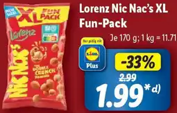 Lidl Lorenz Nic Nac's XL Fun-Pack Angebot