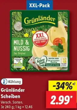 Lidl Grünländer Scheiben Angebot