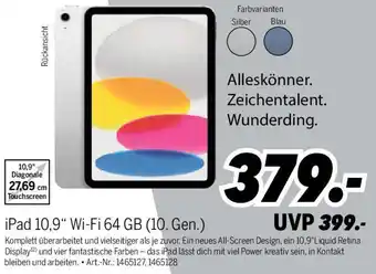 MEDIMAX iPad 10,9" Wi-Fi 64 GB (10. Gen.) Angebot