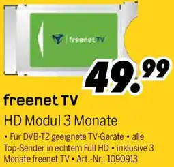 MEDIMAX freenet TV HD Modul 3 Monate Angebot