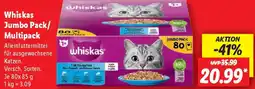 Lidl Whiskas Jumbo Pack/ Multipack Angebot