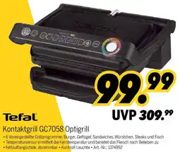 MEDIMAX Tefal Kontaktgrill GC7058 Optigrill Angebot