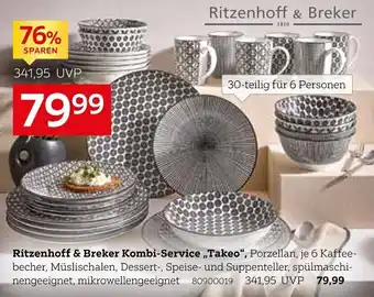 XXXLutz Ritzenhoff & Breker Kombi-Service „Takeo" Angebot