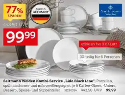 XXXLutz Seltmann Weiden Kombi-Service ,,Lido Black Line" Angebot