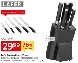 XXXLutz Lafer Messerblock „Pure" Angebot