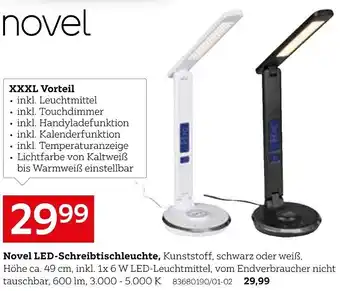 XXXLutz Novel LED-Schreibtischleuchte Angebot