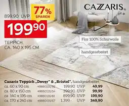 XXXLutz Cazaris Teppich ,,Dover" & Bristol Angebot