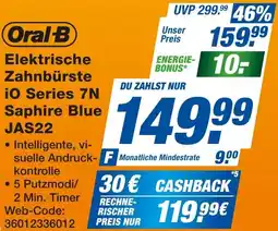 expert Techno Land Oral-B Elektrische Zahnbürste iO Series 7N Saphire Blue JAS22 Angebot