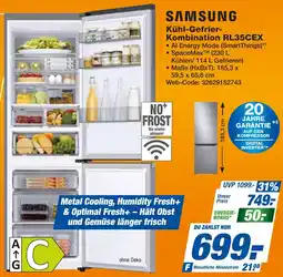 expert Techno Land SAMSUNG Kühl-Gefrier Kombination RL35CEX Angebot