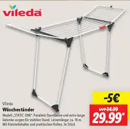 Lidl Vileda Wäscheständer Angebot