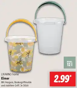 Lidl LIVARNO home Eimer Angebot