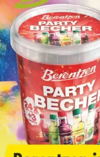 trinkgut Berentzen Minis Partybecher Angebot