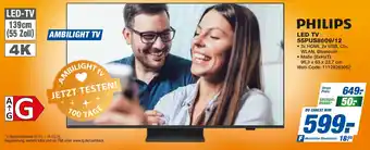 expert Techno Land PHILIPS LED TV 55PUS8609/12 Angebot