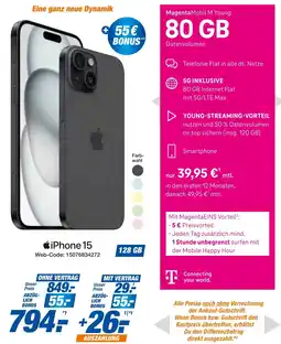 expert Techno Land Apple iPhone 15 Angebot