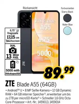 MEDIMAX Zte smartphone Angebot