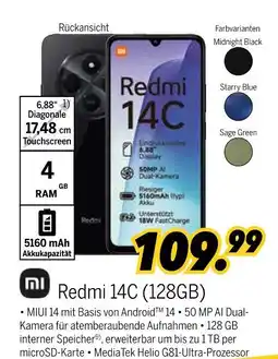 MEDIMAX Xiaomi redmi 14c (128gb) Angebot