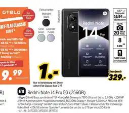 MEDIMAX Redmi note 14 pro 5g smartphone Angebot