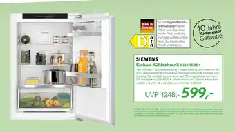 EP Siemens einbau-kühlschrank ki21redd1 Angebot