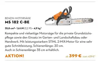 STIHL Stihl benzin-motorsäge ms 182 c-be Angebot