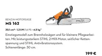 STIHL Stihl benzin-motorsäge ms 162 Angebot