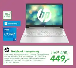 EP Hp notebook 15s-fq5657ng Angebot