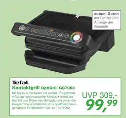 EP Tefal kontaktgrill optigrill gc7058 Angebot