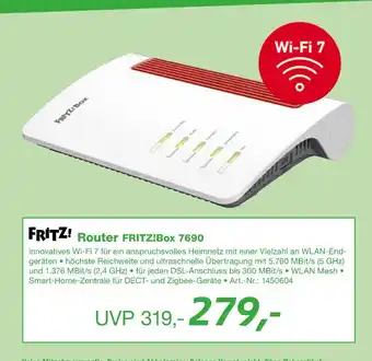 EP Fritz! router fritz!box 7690 Angebot