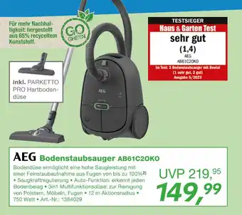 EP Aeg bodenstaubsauger Angebot